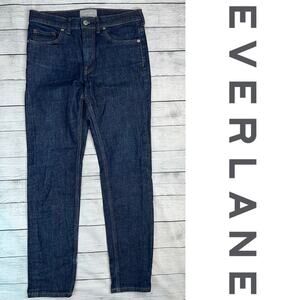 Everlane Men's Size 30 x 30 The Slim Fit Jeans with Stretch Dark Wash